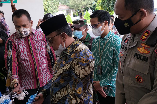 Wakil Bupati Lahat Resmikan Gedung PTSP PN Lahat