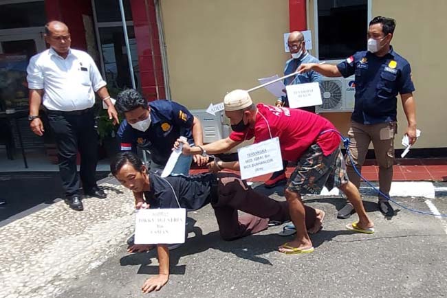 Polisi Reka Ulang Kasus Pembunuhan di Jalan Radial 11 Tahun Lalu