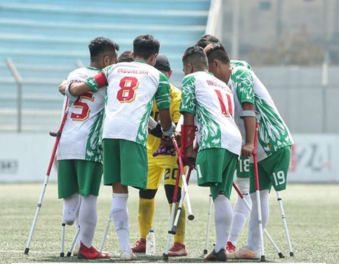 Timnas Sepak Bola Amputasi Indonesia Lolos Piala Dunia