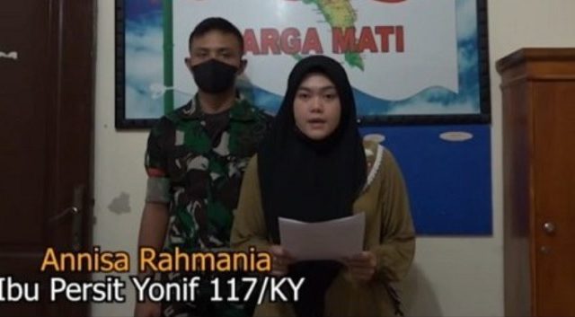 Istri Prajurit TNI Minta Maaf Usai Sindir Jokowi Lewat Potong Bebek Angsa