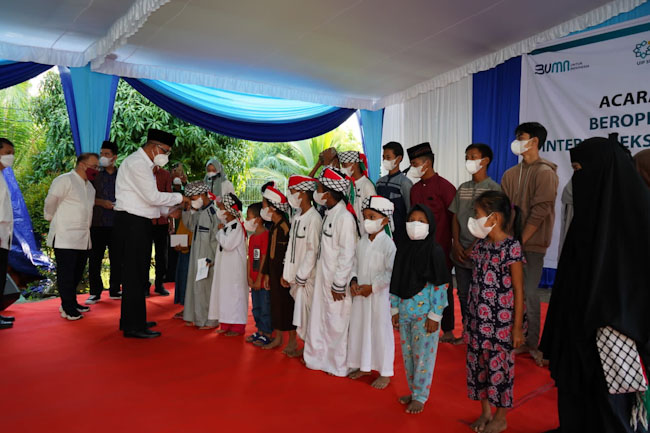 Sisumba Energize, PLN Tasyakuran dan Doa Bersama Anak Yatim