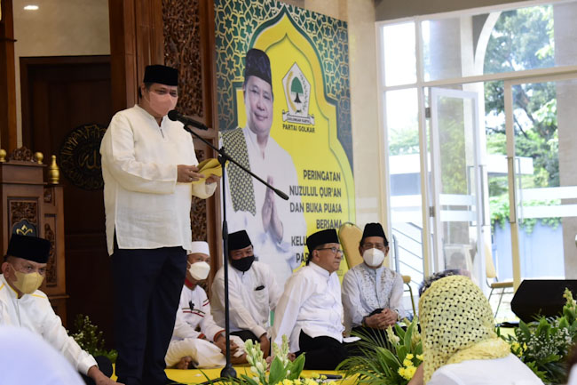 Airlangga: Indonesia tak Mudah Terpolarisasi karena Berpedoman Alquran