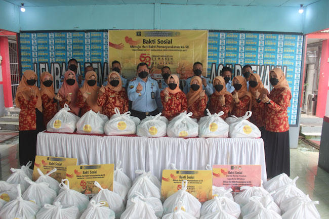 Lapas Sekayu Kanwil Kemenkumham Sumsel Gelar Bakti Sosial ke Masyarakat