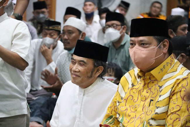 Airlangga Sebut Rhoma Irama Kembali ke Golkar Meski Sempat Hijrah