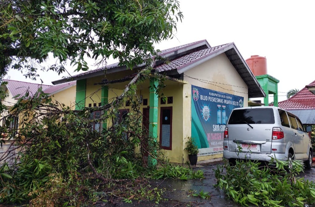 BPBD Musi Rawas : 24 Rumah Warga Rusak Berat, 58 Rusak Ringan