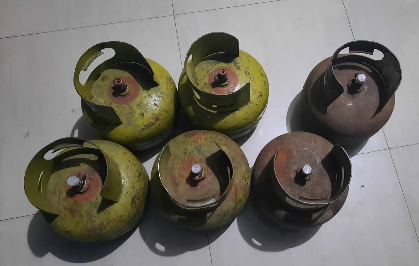 Curi Gas LPG, Tiga Sekawan Ditangkap