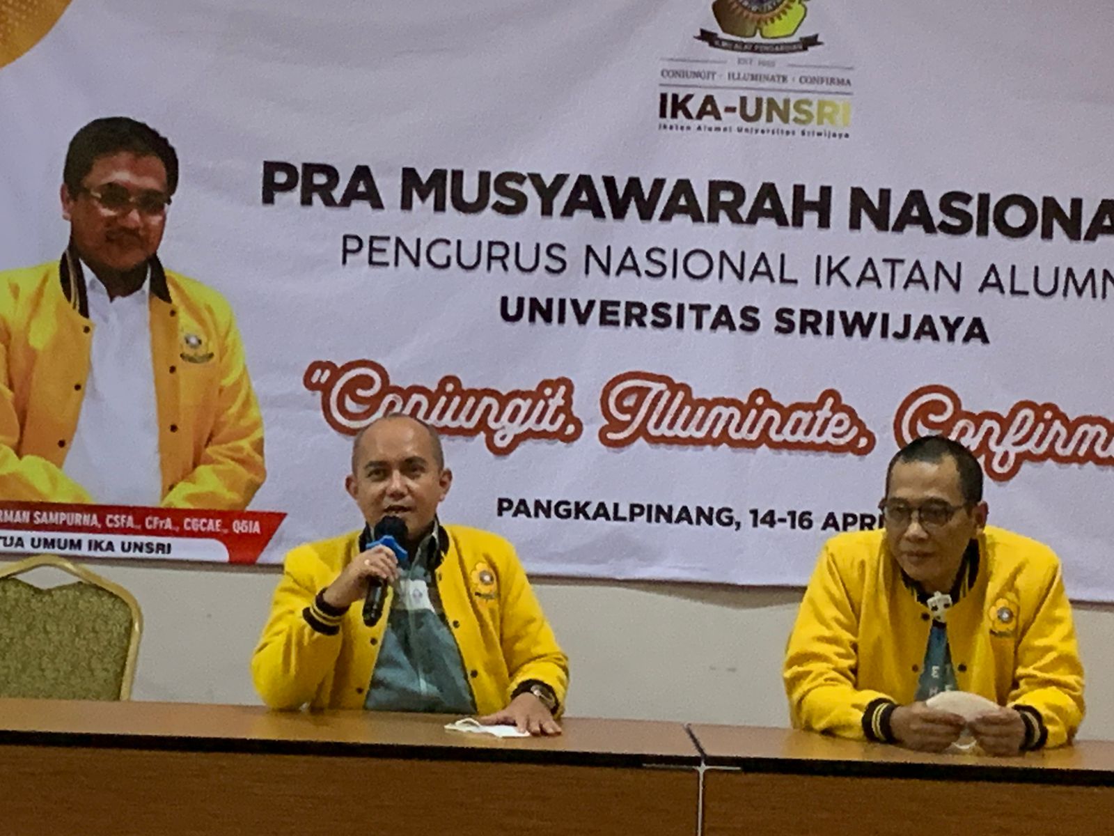 Tingkatkan Partisipasi Alumni, Pra-Munas IV PN IKA Unsri Sharring dengan Rektorat Unsri