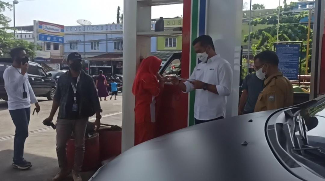 Pertamina dan Polisi Lakukan Sidak Ke SPBU