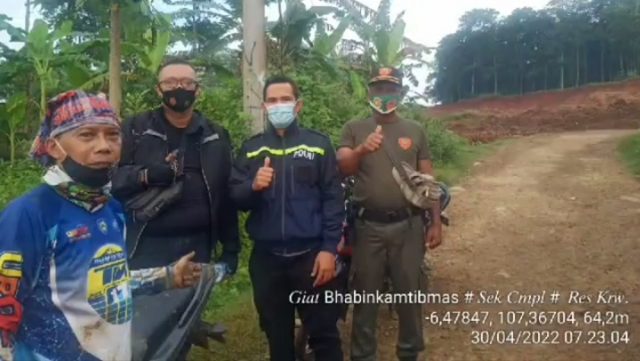 Pemudik ini Nyasar hingga ke Hutan Kutatandingan Karawang