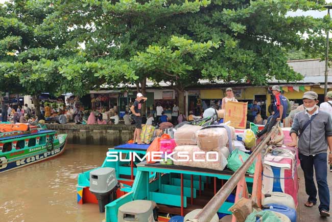 Jelang Lebaran, Pelabuhan Boom Baru Layani Penyeberangan Tiap Hari