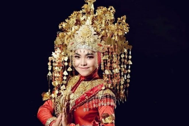 Aisyah Qumeirho Finalis Gadis OI 2021 Wakili Sumsel di Ajang Puteri Heritage Indonesia 2022