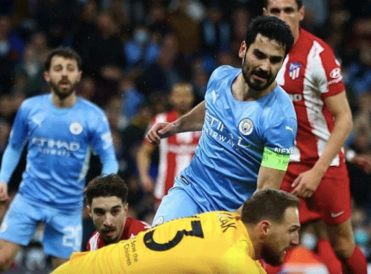 Leg Pertama Perempat Final Liga Champions, City 1 vs 0 Atletico Madrid