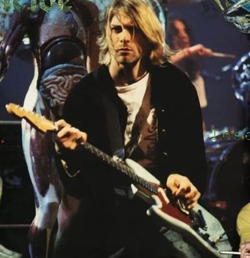 Gitar Elektrik Fender Mustang Biru Ikonik Kurt Cobain Dilelang