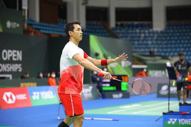 Luar Biasa... Indonesia Loloskan Lima Wakilnya di Korea Open