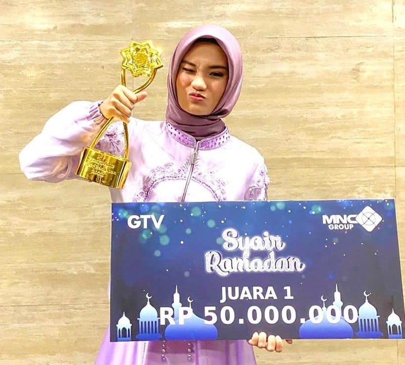 Lulu Asal Riau Akhirnya Juarai Syair Ramadan GTV 2022