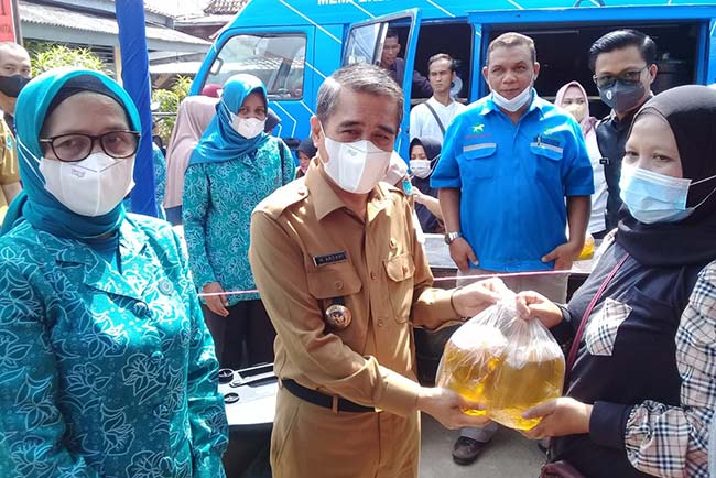 Wabup Ardani Pastikan Operasi Pasar Migor Curah Dilakukan Hingga Mendekati Lebaran