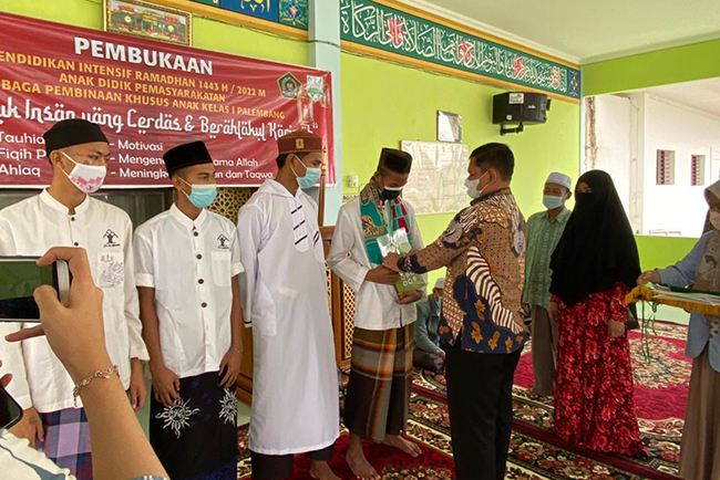 150 Anak Didik Pemasyarakatan LPKA Palembang Ikuti Pesantren Kilat Ramadhan