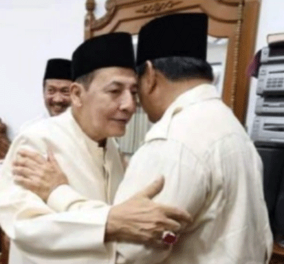 Prabowo Subianto Silaturahim kepada Habib Lutfi