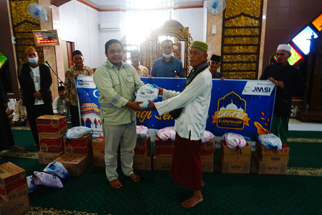 Safari Ramadhan Priamanaya Group, Berikan 2794 Paket Sembako