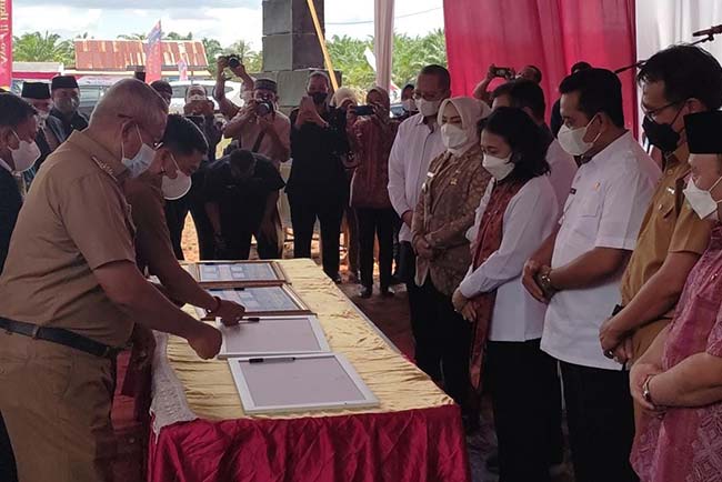 Desa Tabuan Sari Jadi Pilot Project