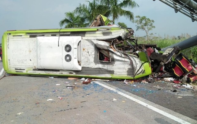 Ini Penyebab Kelcelakaan Bus yang Menewaskan 15 Orang