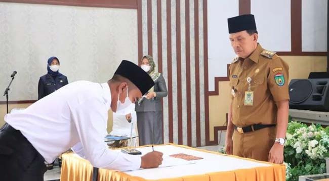 150 PPPK Guru Formasi Prabumulih Terima SK