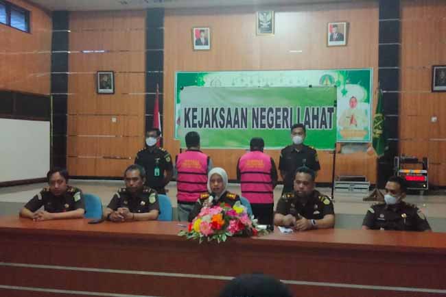 Kadis Perpustakaan dan Bendahara Lahat Ditahan