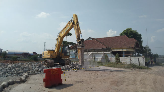 Sudah Ditinggal Pemiliknya, Satu Rumah di Akses Tol Simpang Indralaya-Prabumulih Masih Enggan Terima Ganti Unt