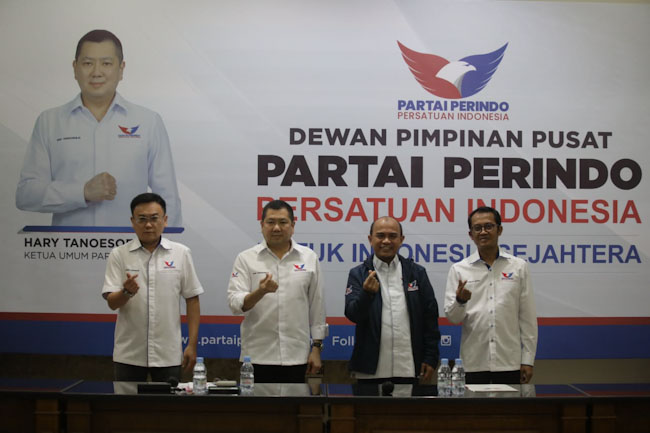 Hary Tanoesoedibjo Lantik Pakar Politik Heri Budianto Jabat Ketua Partai Perindo, Ini Tugasnya!