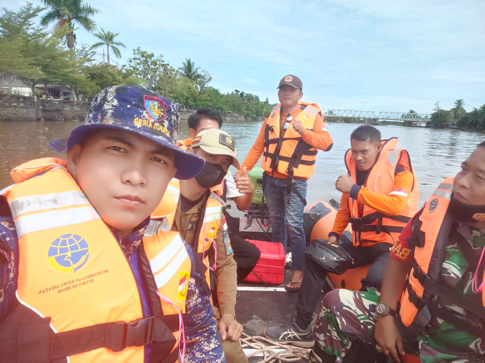 Tim Gabungan Patroli Sungai Komering