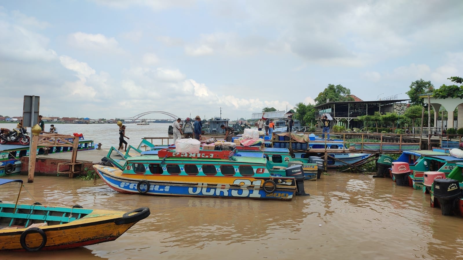 Ongkos Speedboat Palembang-Jalur Naik