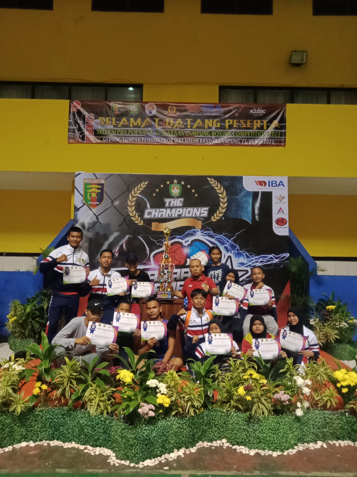 Atlet Tinju Prabumulih Borong 13 Medali, Kejuaraan Lampung Boxing Compotition