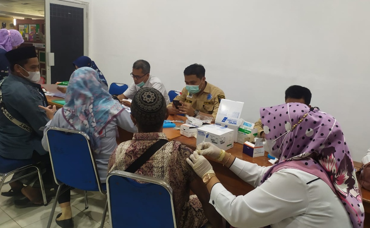 Buka Vaksin Meningitis Petugas Haji