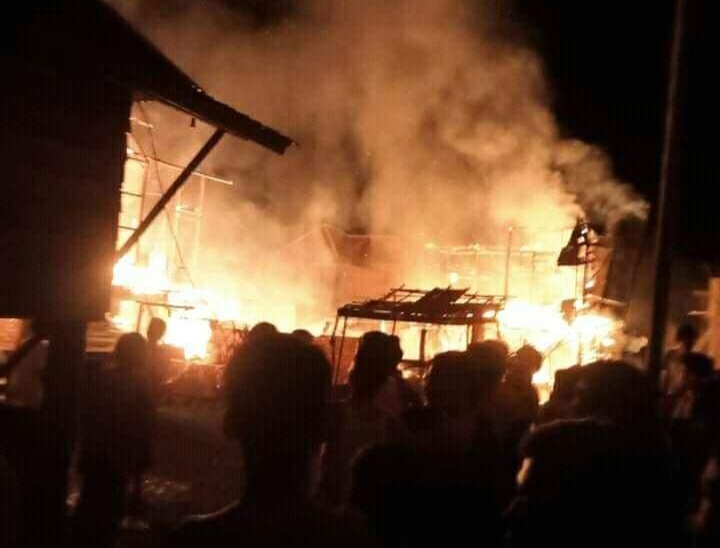 Sedang Terlelap, 3 Rumah Warga Tanjung Atap Ludes Terbakar