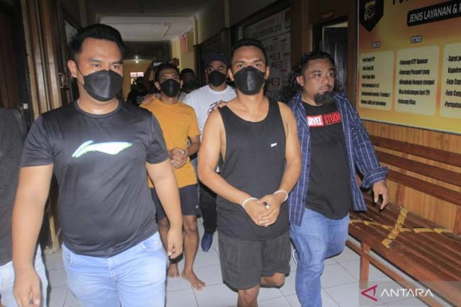 5 Penganiaya Wartawan Ditangkap, Ini Tampangnya