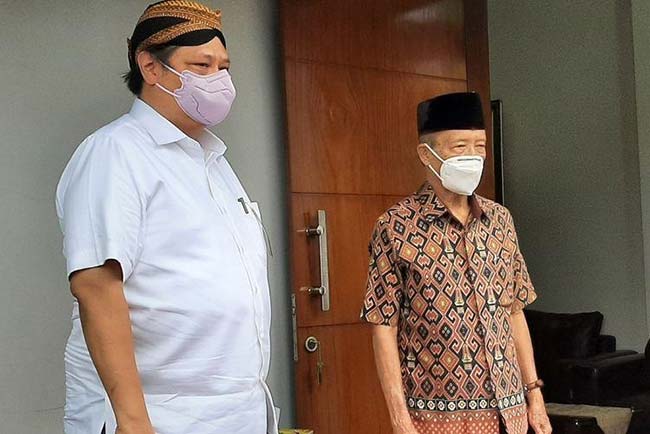 Airlangga: Buya Syafii Negawaran sekaligus Bapak Rakyat Indonesia