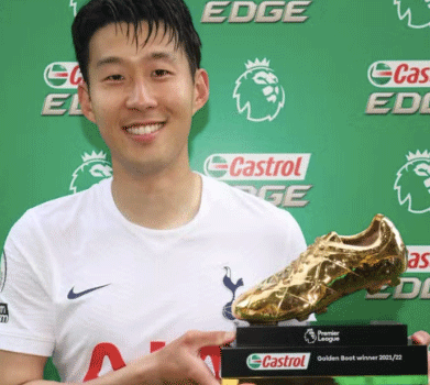 Sejarah, Pemain Asia Raih Golden Boot Liga Inggris