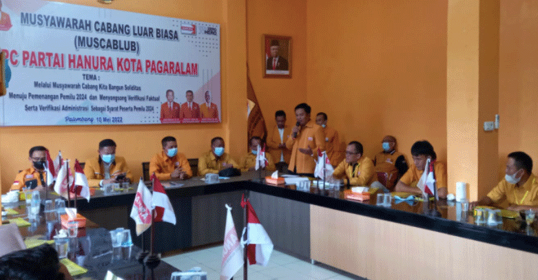 Pandin Pirmansyah Pimpin DPC Hanura Pagaralam
