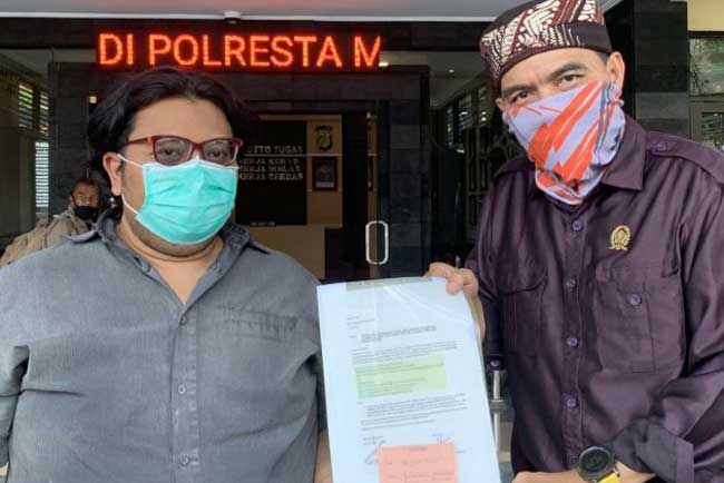 Diancam Melalui Teman, Anggota DPRD ini Melapor