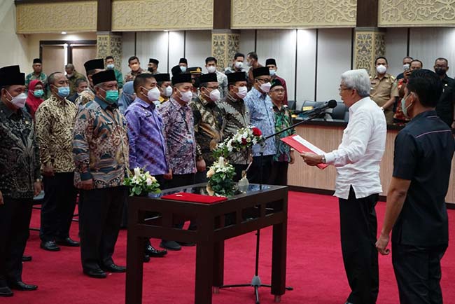 Kakanwil Kemenkumham Sumsel Hadiri Pelantikan Panitia Penyelenggara Ibadah Haji Palembang