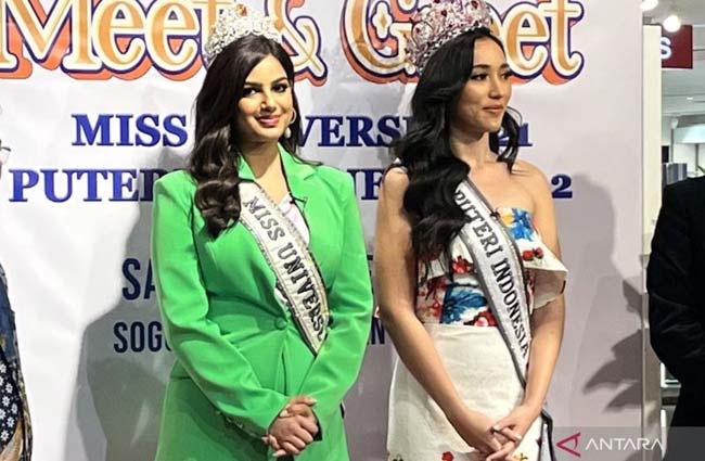 3 Hari di Indonesia, Miss Universe Harnaaz Sandhu Nikmati Keramahan