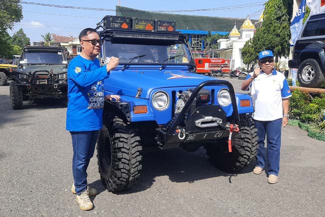 Usai Lepas Ratusan Offroader, Cik Ujang Ikut Jajal Rimba Selero