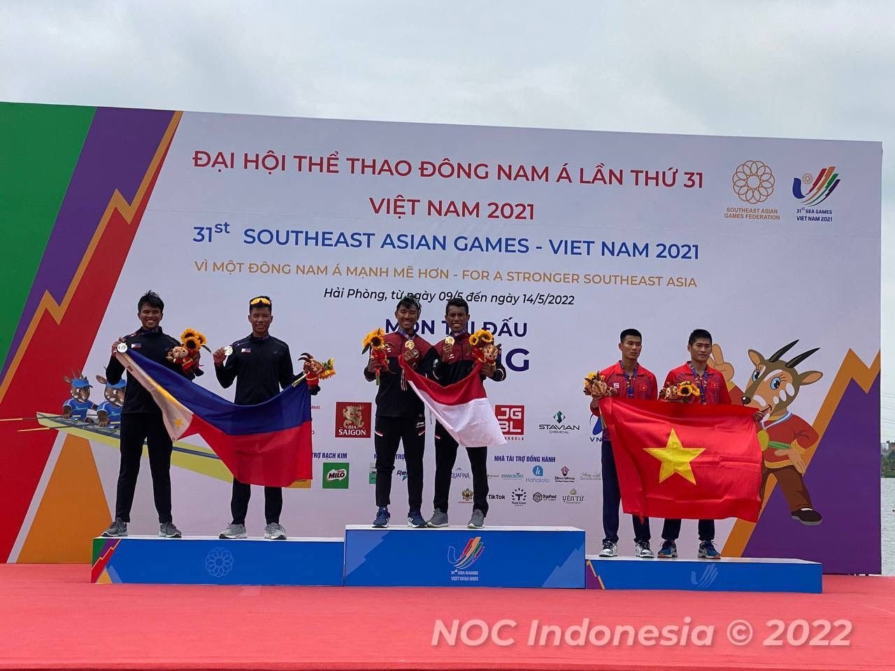 SEA Games 2021: Indonesia Dulang Emas dari Cabor Rowing dan Pencak Silat