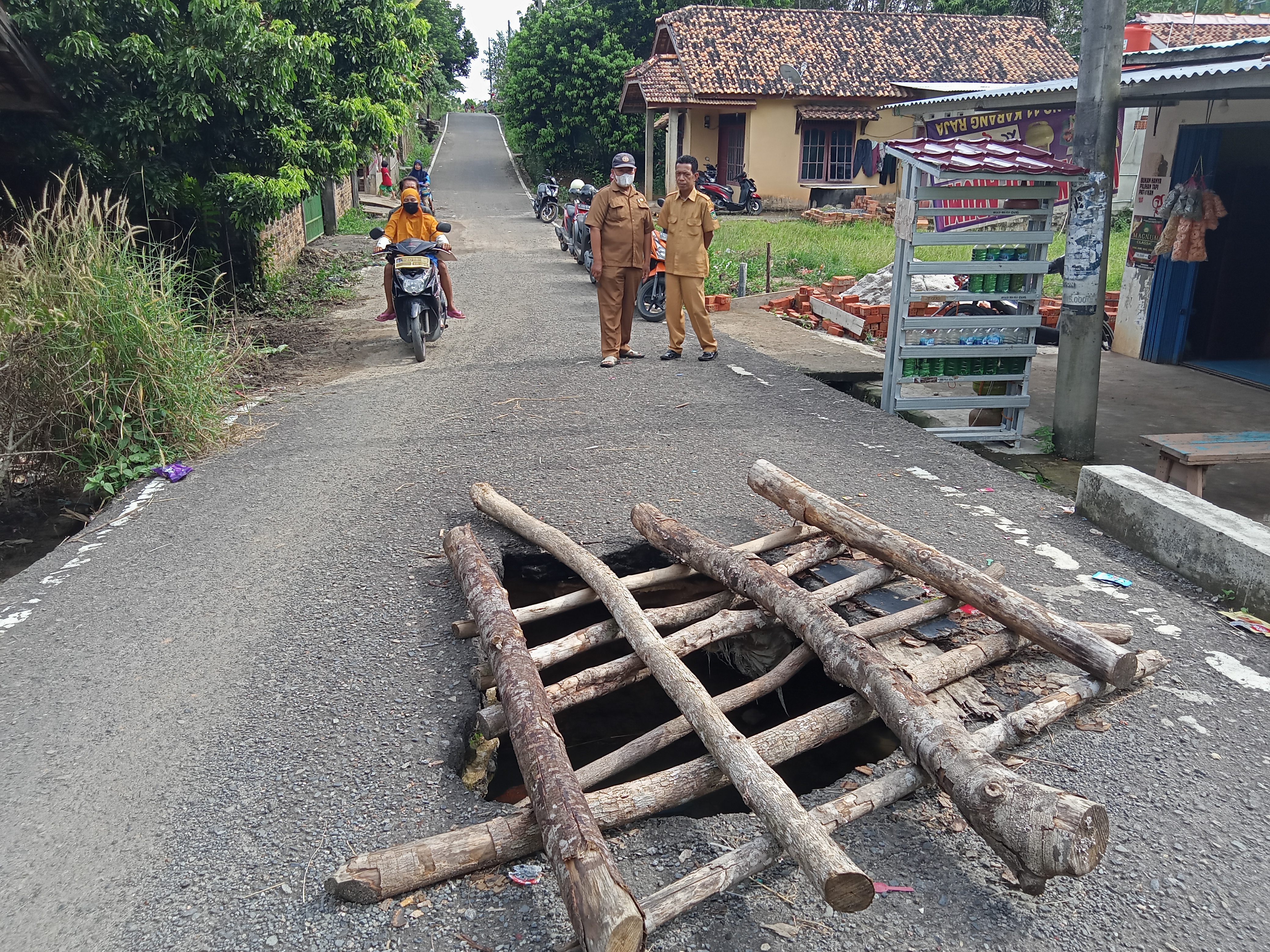 Jembatan di Karang Raja, Prabumulih Banyak Keropos