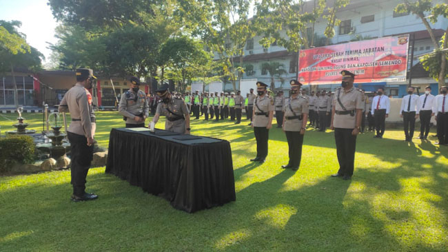 Tiga Perwira Polres Muara Enim Dirotasi