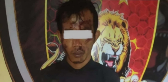 Diduga Mabuk, Ismail Ancam Pemilik Warung Dengan Parang