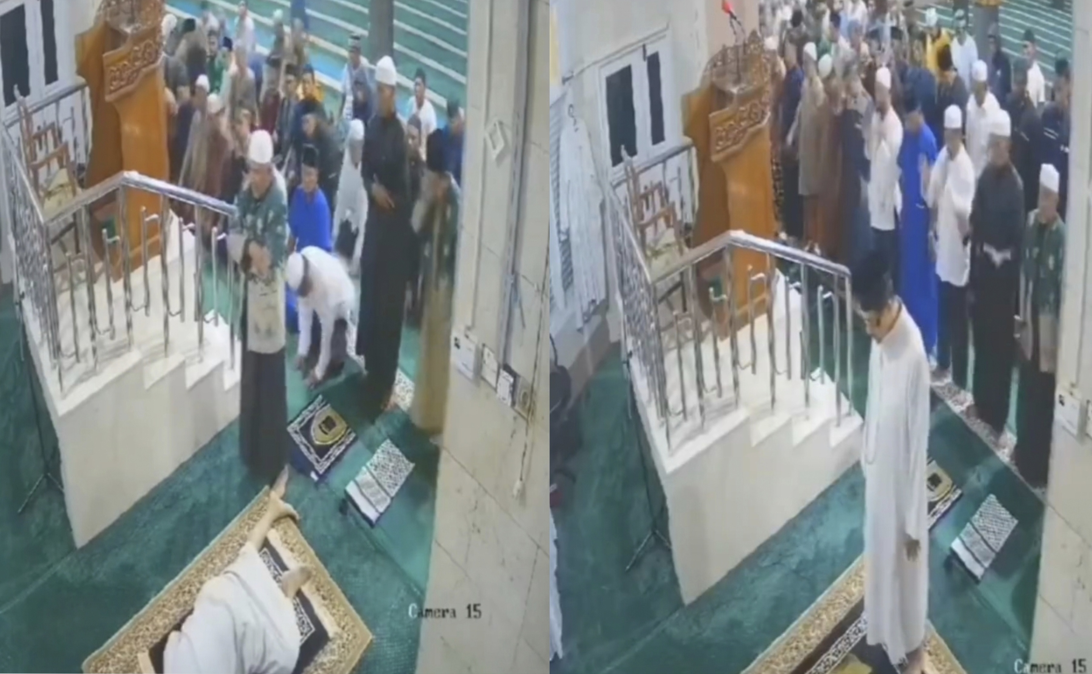 Video Detik-Detik Imam Meninggal Dunia Saat Sedang Sujud di Masjid Balikpapan