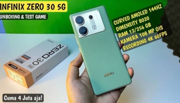 Highlight Ponsel Mid-Range Infinix Zero Series, Unggulkan Refresh Rate Tertinggi hingga 144 Hz