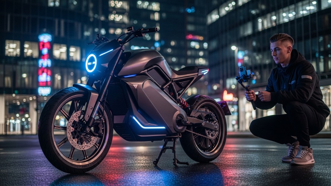 Tren Modifikasi Motor Listrik Simpel Tapi Futuristik yang Viral di TikTok, Gaya Minimalis Jadi Favorit