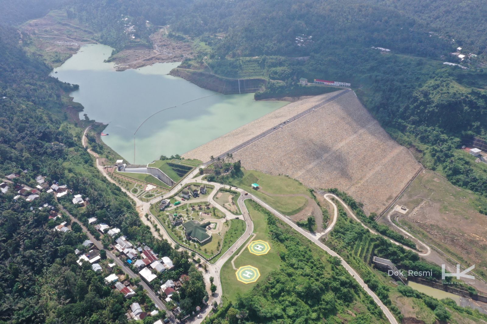 Bendungan Meninting Garapan Hutama Karya Dukung Ketahanan Air Hingga Pembangunan Berkelanjutan di NTB